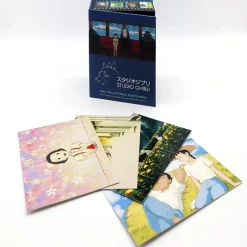 Maison Ghibli Postcards And Letter Papers-100 Collectible Postcards Box - Studio Ghibli
