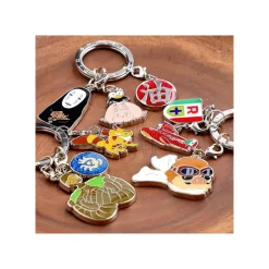 Maison Ghibli Keychains-3 Pieces Key Ring Robot Soldier - Castle In The Sky
