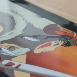 Maison Ghibli Storage-A4 Size Clear Folder The Fight - Princesse Mononoke