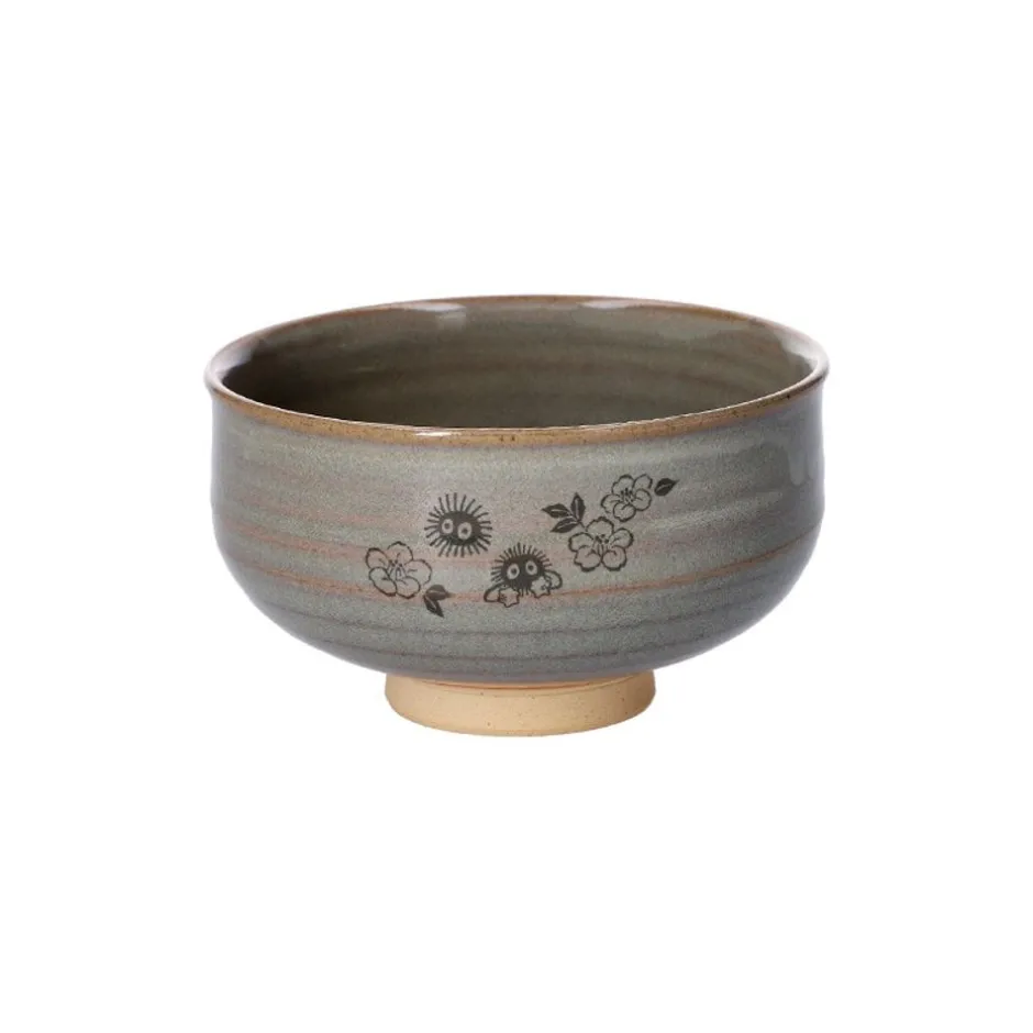 Maison Ghibli Kitchenware-Akahada-Yaki Matcha Tea Bowl - Spirited Away