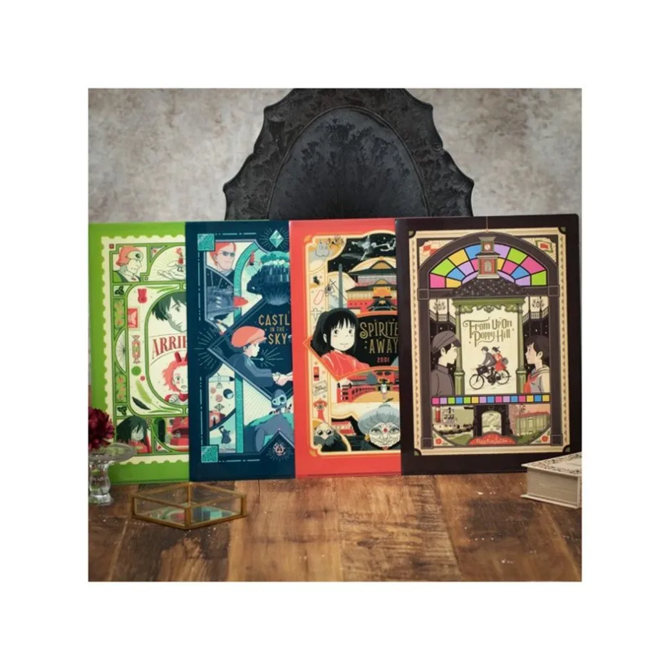 Maison Ghibli Storage-Art Deco Clear Folder A4 - Spirited Away