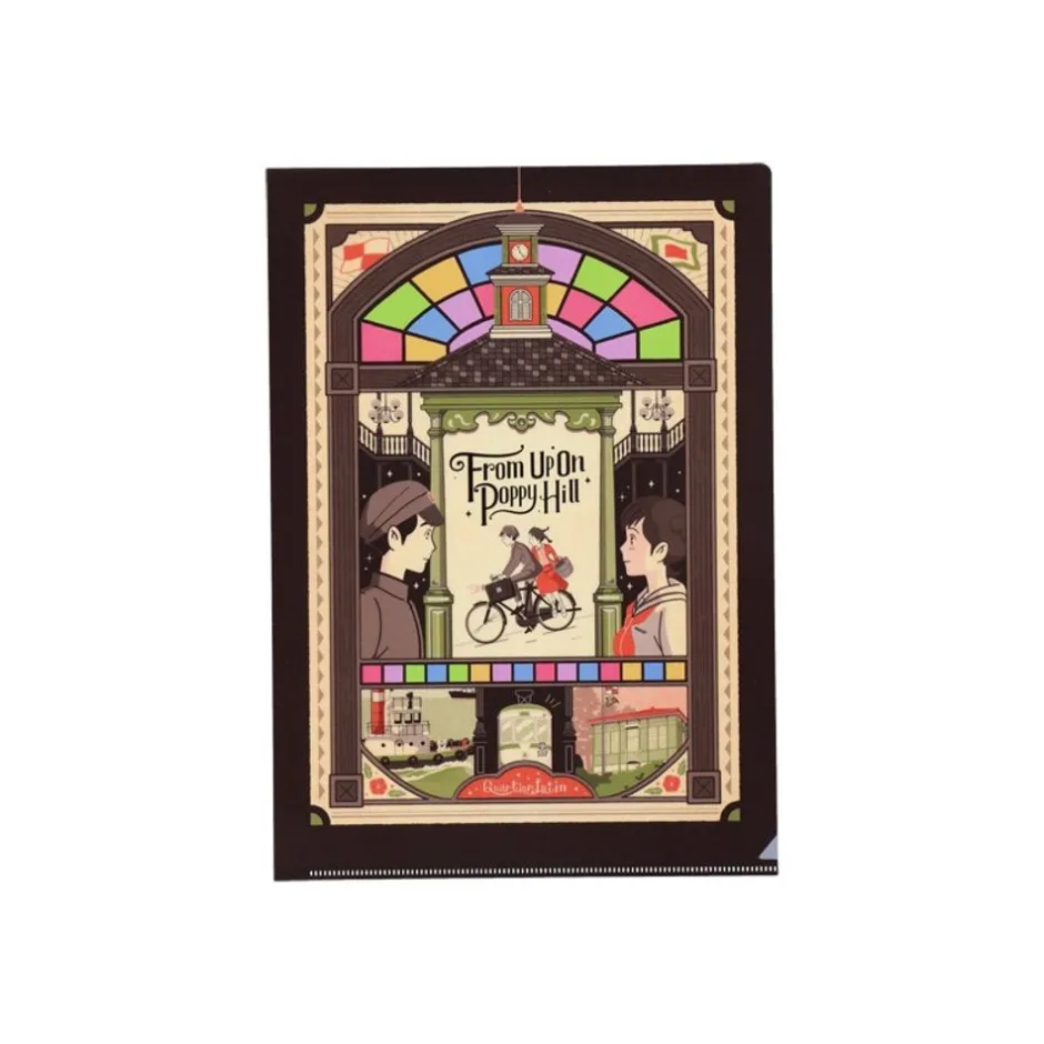 Maison Ghibli Storage-Art Deco Clear Folder A4 - From Up On Poppy Hill
