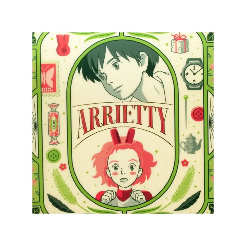 Maison Ghibli Storage-Art Deco Clear Folder A4 - Arrietty