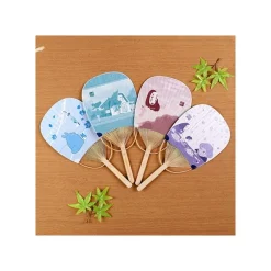 Maison Ghibli Accessories-Bamboo Fan Wind Chimes - My Neighbor Totoro