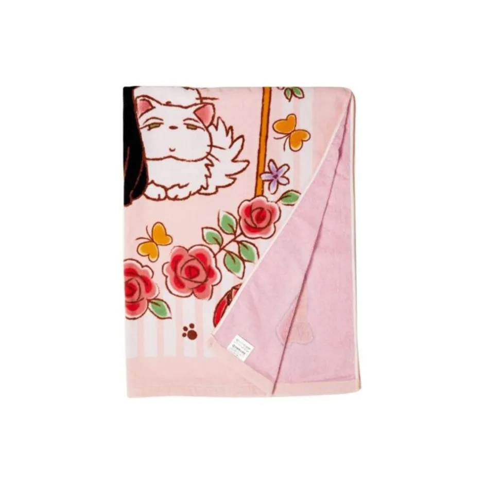 Maison Ghibli Household Linen-Beach Towel Jiji & Lily 85 X 115 Cm - Kiki'S Delivery Service