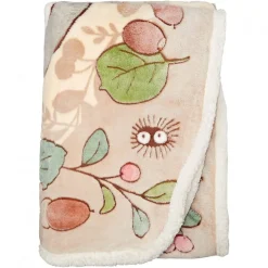Maison Ghibli Household Linen-Blanket Rosehips And Hazelnuts 100X140 Cm - My Neighbor Totoro