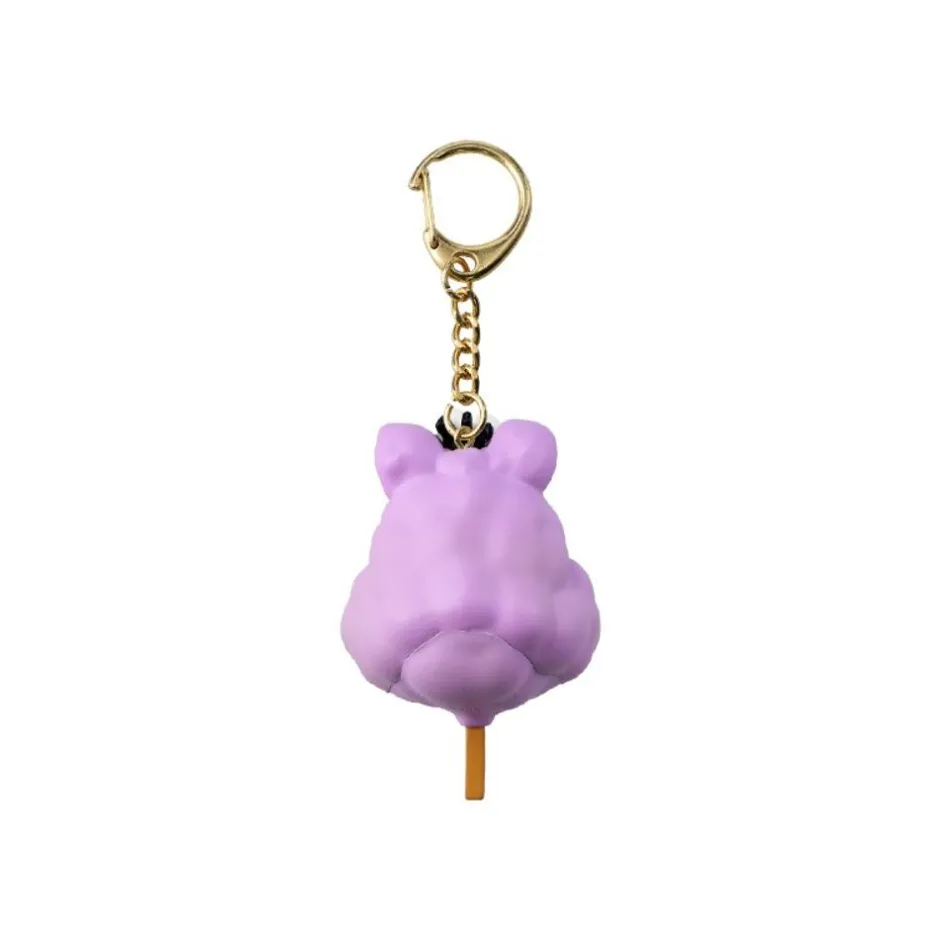 Maison Ghibli Keychains-Boh Mouse Cotton Candy Keychain - Spirited Away