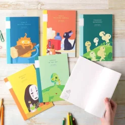 Maison Ghibli Notebooks And Notepads-Carnet De Notes B6 Calcifer - Howl'S Moving Castle