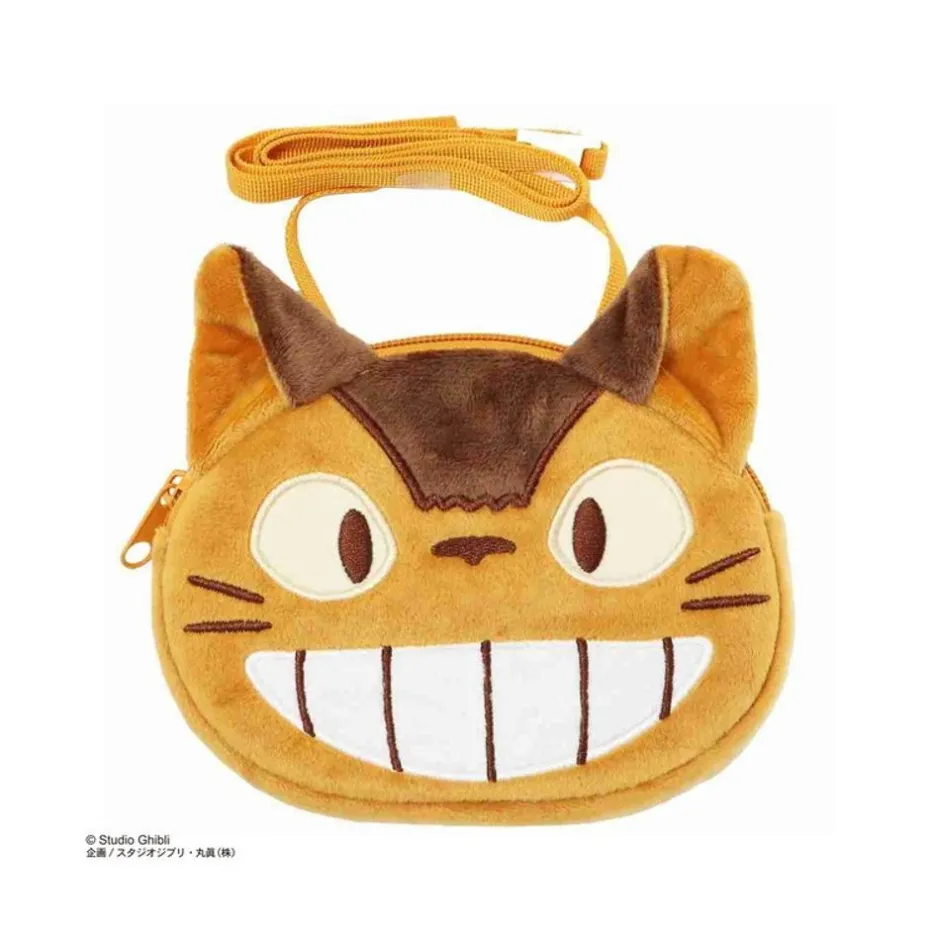 Maison Ghibli Storage-Catbus Plush Pouch 11,5 X 15,5 X 2 Cm - My Neighbor Totoro