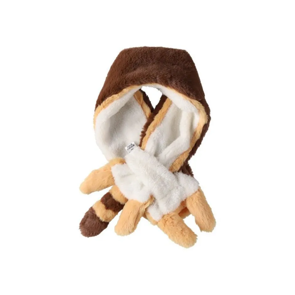 Maison Ghibli Outfits-Catbus Plush Scarf - My Neighbor Totoro