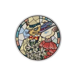 Maison Ghibli Kitchenware-Ceramic Coaster Baron & Louise - Whisper Of The Heart
