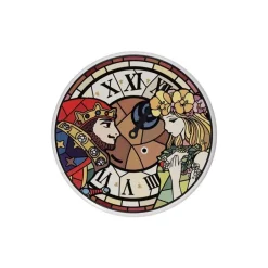 Maison Ghibli Kitchenware-Ceramic Coaster King Of Dwarf & Princess - Whisper Of The Heart