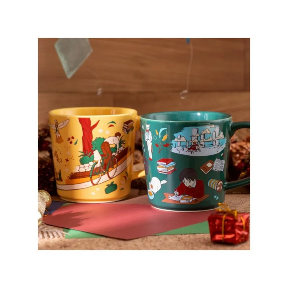 Maison Ghibli Kitchenware-Ceramic Mug Seiji'S Workshop - Whisper Of The Heart