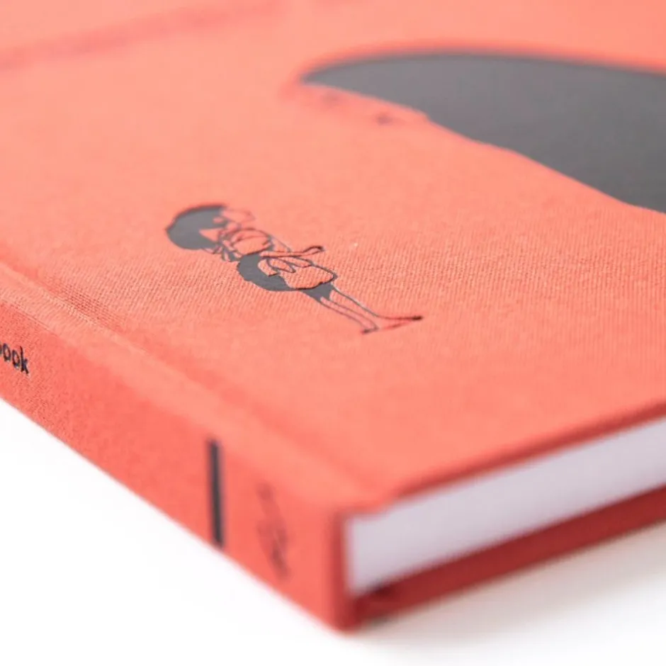 Maison Ghibli Notebooks And Notepads-Chihiro & No Face Cloth Sketchbook - Spirited Away