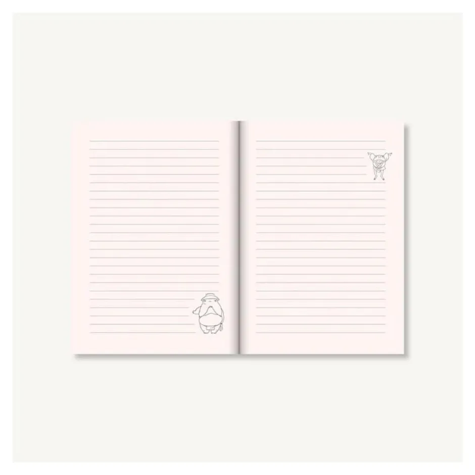Maison Ghibli Notebooks And Notepads-Chihiro Flexi Journal - Spirited Away
