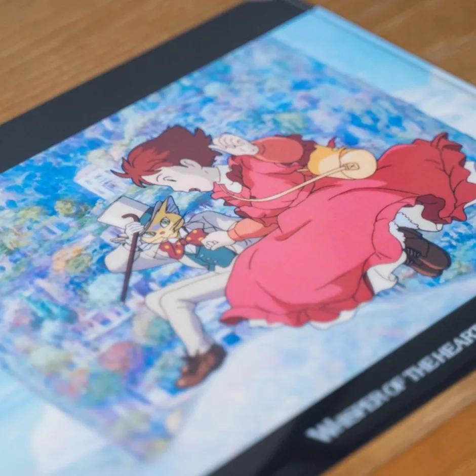 Maison Ghibli Storage-Clear Folder A4 Shizuku & Baron - Whisper Of The Heart