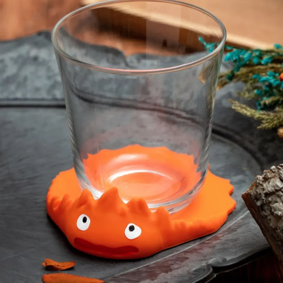 Maison Ghibli Kitchenware-Coaster Calcifer - Howl'S Moving Castle