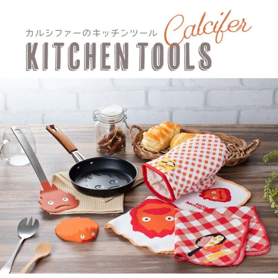 Maison Ghibli Kitchenware-Coaster Calcifer - Howl'S Moving Castle