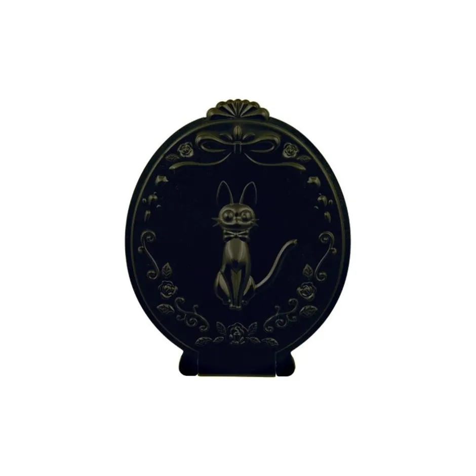 Maison Ghibli Accessories-Compact Mirror Jiji Black - Kiki'S Delivery Service