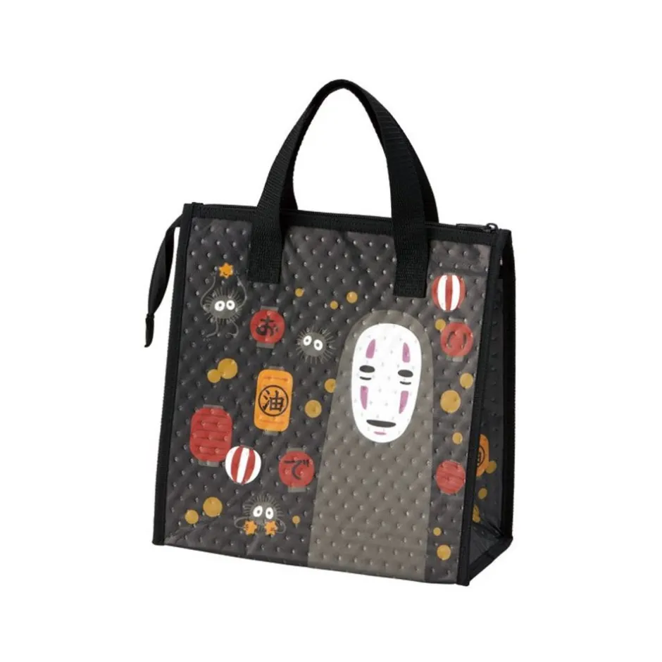 Maison Ghibli Kitchenware-Cooler Lunch Bag No Face & Lantern - Spirited Away
