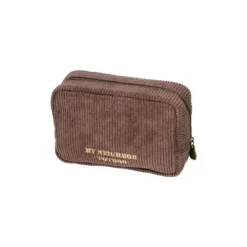 Maison Ghibli Storage-Corduroy Pouch Totoro Patch - My Neighbor Totoro