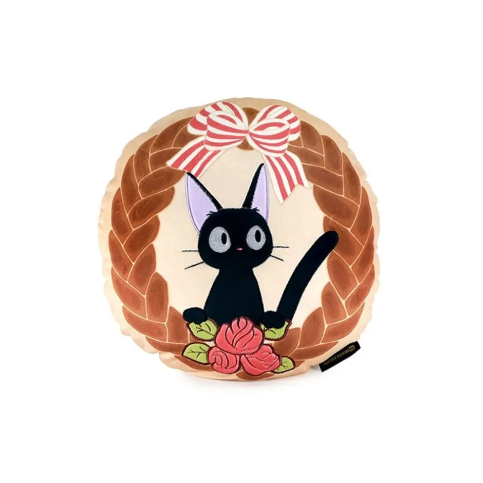 Maison Ghibli Furniture-Cushion Jiji Bread Wreath - Kiki'S Delivery Service