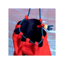 Maison Ghibli Bags-Embroidered Pouch With Cord Ashitaka - Princess Mononoke