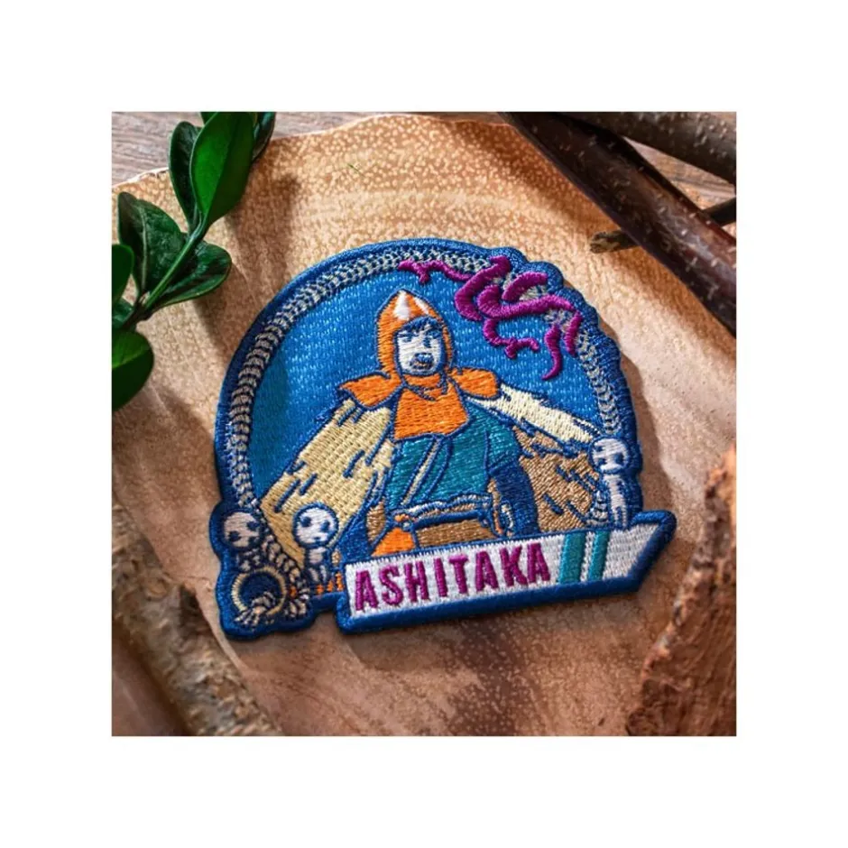 Maison Ghibli Badges-Embroidery Badge Sticker Ashitaka - Princess Mononoke
