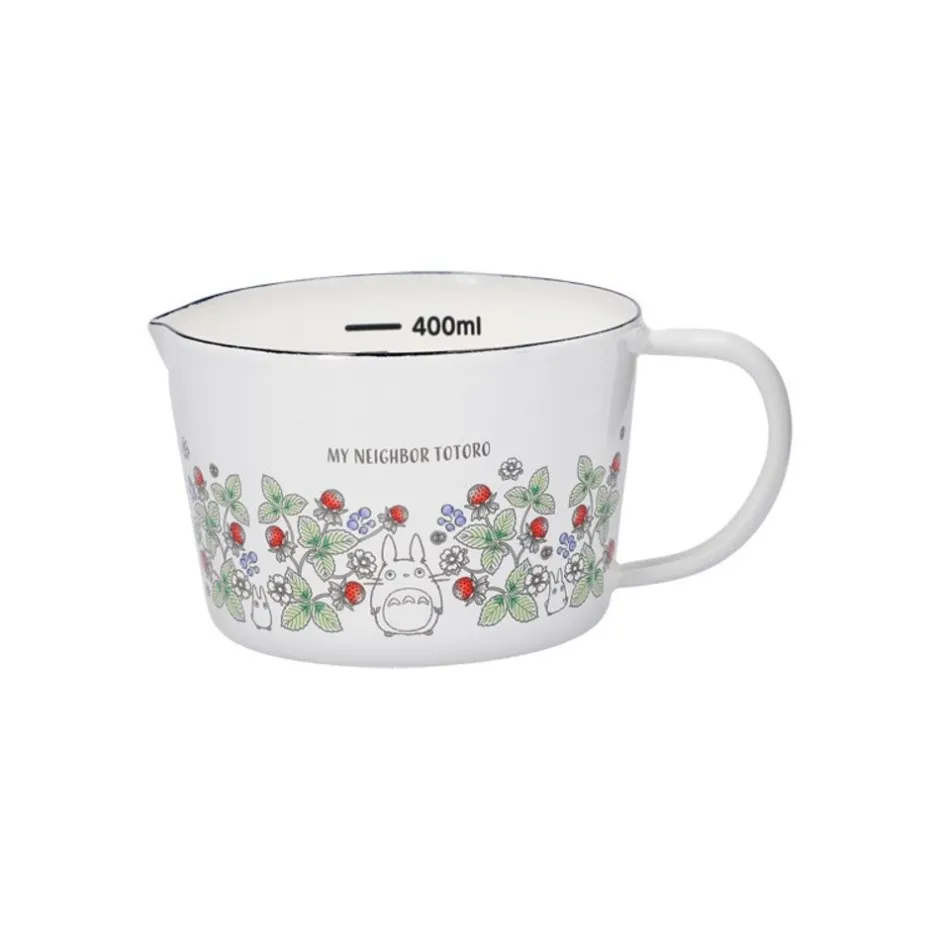 Maison Ghibli Kitchenware-Enamel Measuring Cup Soot Sprites 450Ml - My Neighbor Totoro