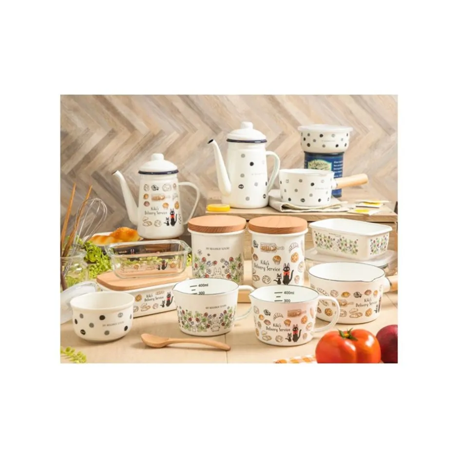 Maison Ghibli Kitchenware-Enamel Measuring Cup Viennese Pastries 450Ml - Kiki'S Delivery Servic