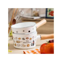 Maison Ghibli Kitchenware-Enamel Pan Soot Sprites - My Neighbor Totoro