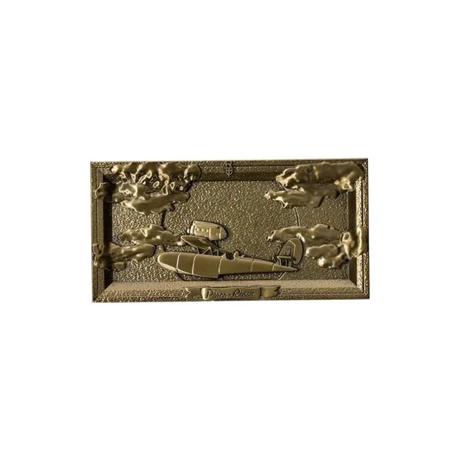 Maison Ghibli Accessories-Engraved Tray Savoia - Porco Rosso
