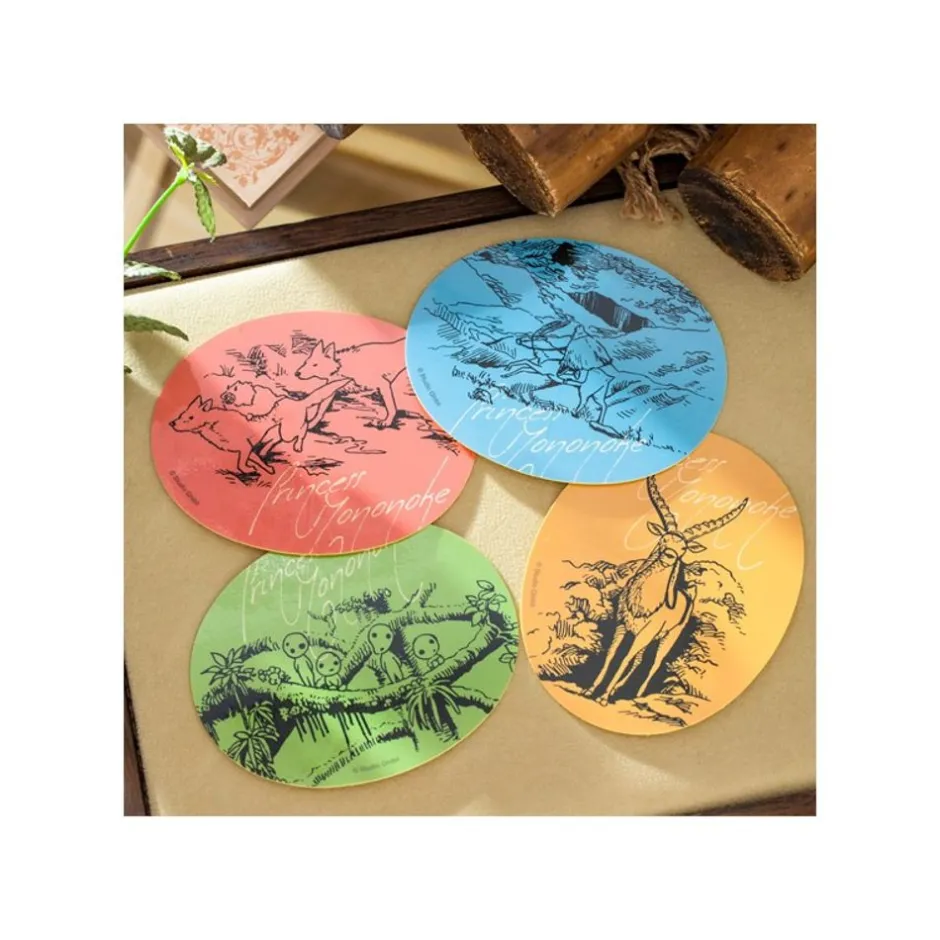 Maison Ghibli Small Equipment-Flake Seal Yakul - Princess Mononoke