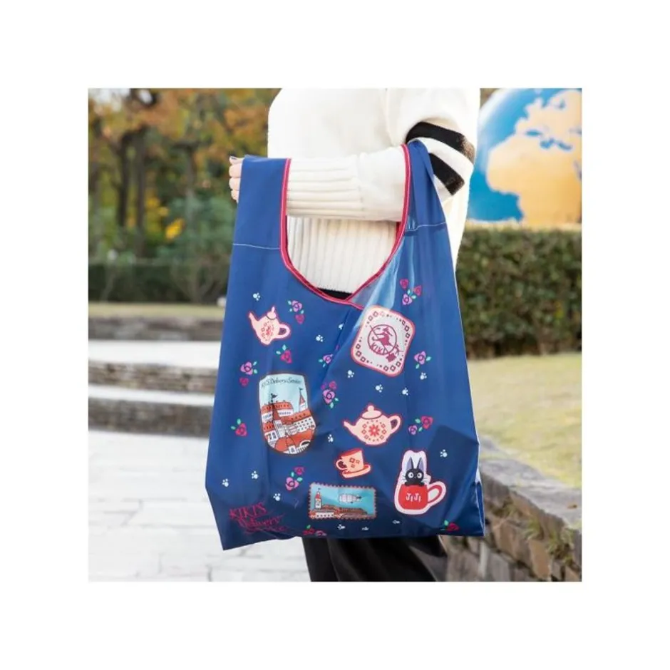 Maison Ghibli Bags-Foldable Bag Patch Kiki - Kiki'S Delivery Service