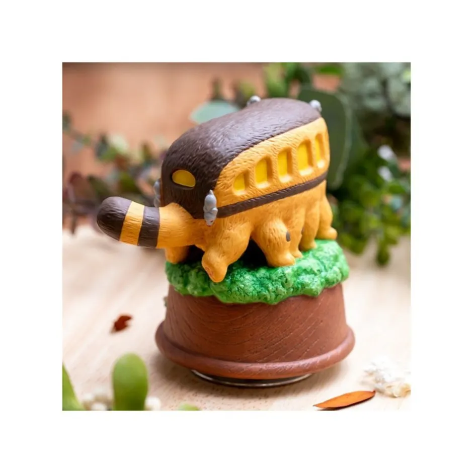 Maison Ghibli Music Boxes-Great Musical Statue Catbus On Tree - My Neighbor Tororo