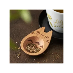 Maison Ghibli Kitchenware-Hasamiyaki Wooden Tea Spoon Totoro - My Neighbor Totoro