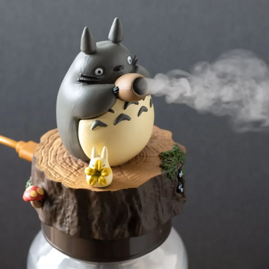 Maison Ghibli Accessories-Humidifier Big Totoro Blows The Ocarina - My Neighbor Totoro