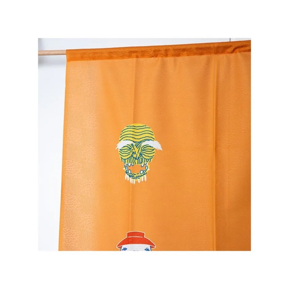 Maison Ghibli Wall Decoration-Japanese Curtain Kichijo Yellow - Spirited Away