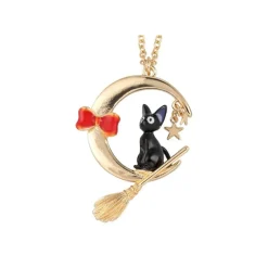 Maison Ghibli Jewellery-Jiji With Moon Necklace - Kiki'S Delivery Service