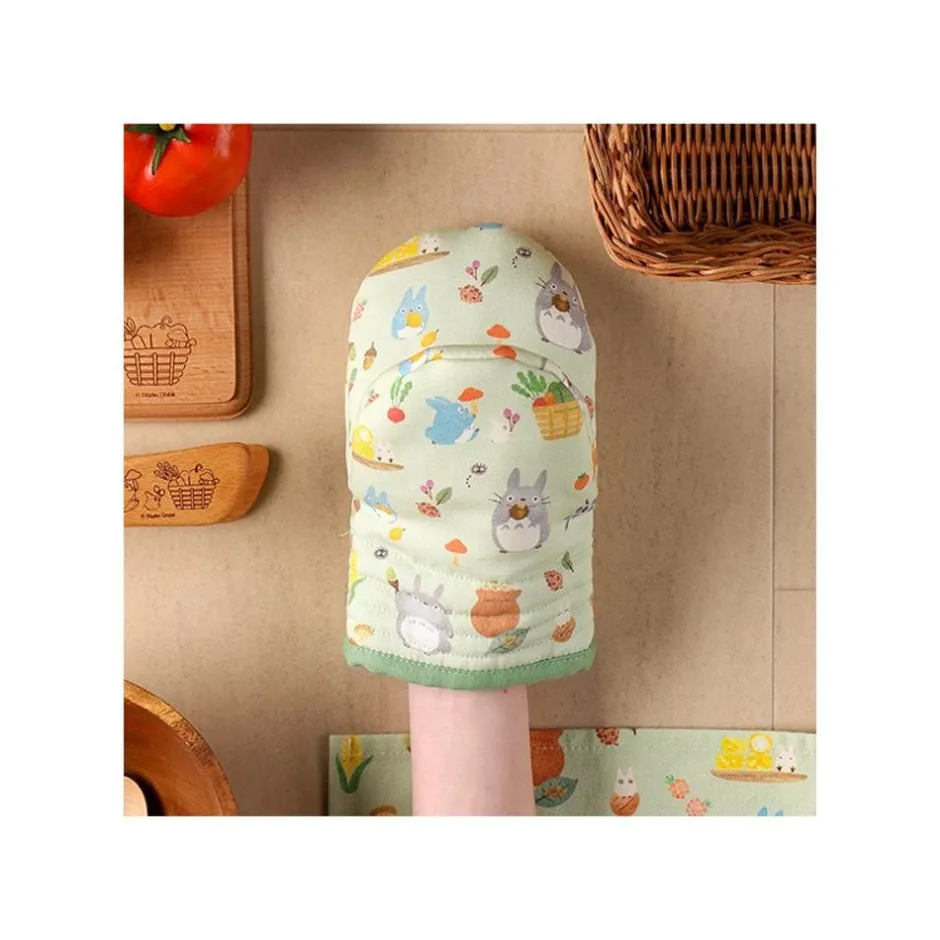 Maison Ghibli Kitchenware-Kawai Oven Glove Forest - My Neighbor Totoro