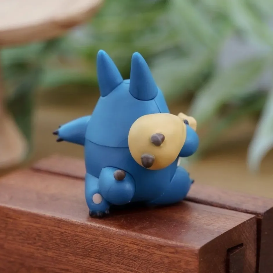 Maison Ghibli Jigsaw Puzzle-Kumukumu 3D Jigsaw Puzzle Blue Totoro - My Neighbor Totoro
