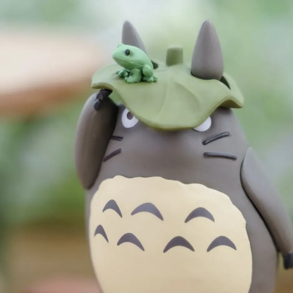 Maison Ghibli Jigsaw Puzzle-Kumukumu 3D Puzzle Big Totoro With Leaf - My Neighbor Totoro