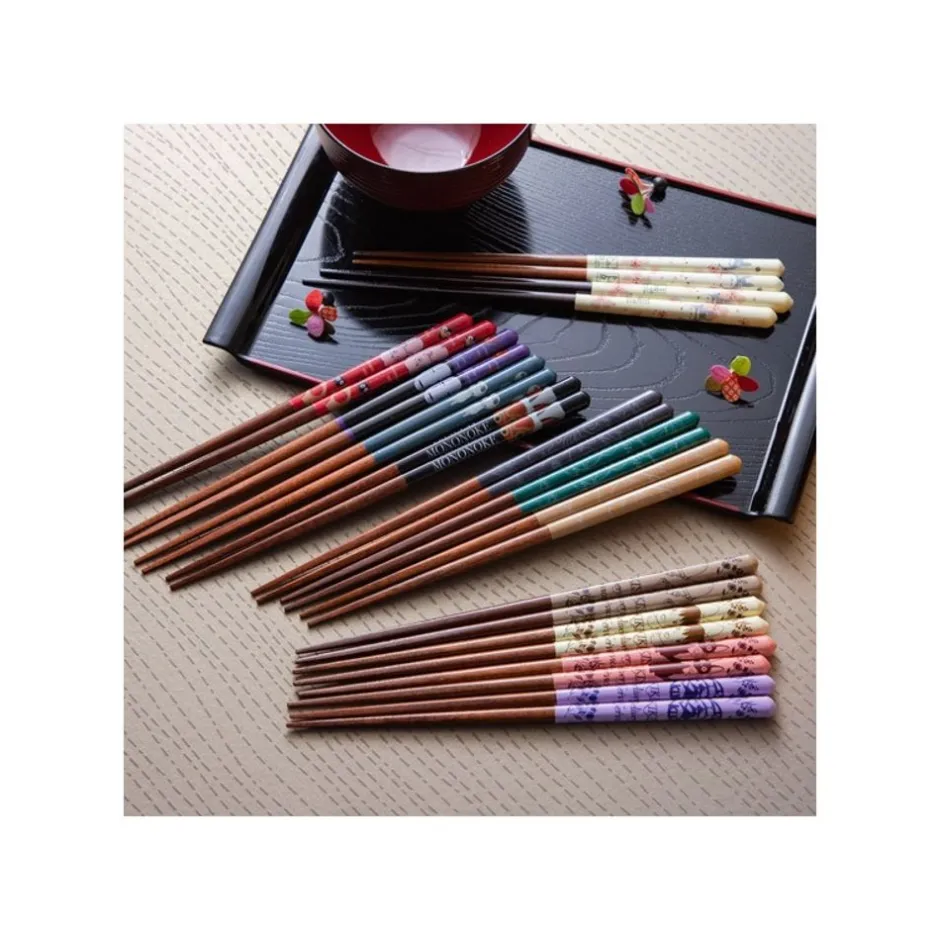 Maison Ghibli Kitchenware-Lacquered Chopsticks 21Cm Sketches Yellow - Kiki'S Delivery Service