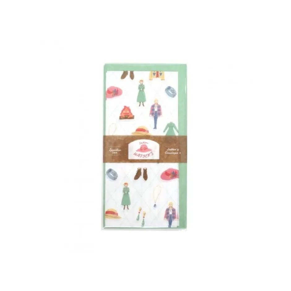 Maison Ghibli Postcards And Letter Papers-Letter Set Wardrobe - Howl'S Moving Castle