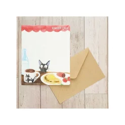 Maison Ghibli Postcards And Letter Papers-Letterset Kiriko Coffee - Kiki'S Delivery Service