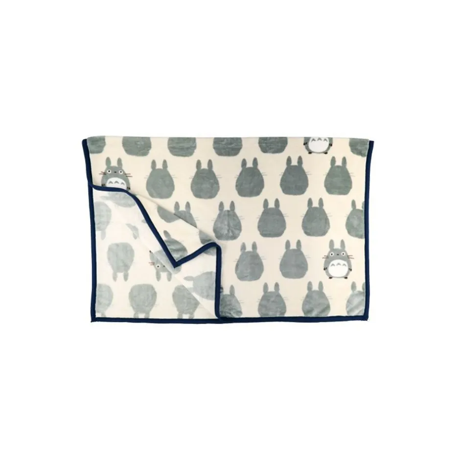 Maison Ghibli Household Linen-Long Blanket Totoro Silhouette 200X140 Cm - My Neighbor Totoro