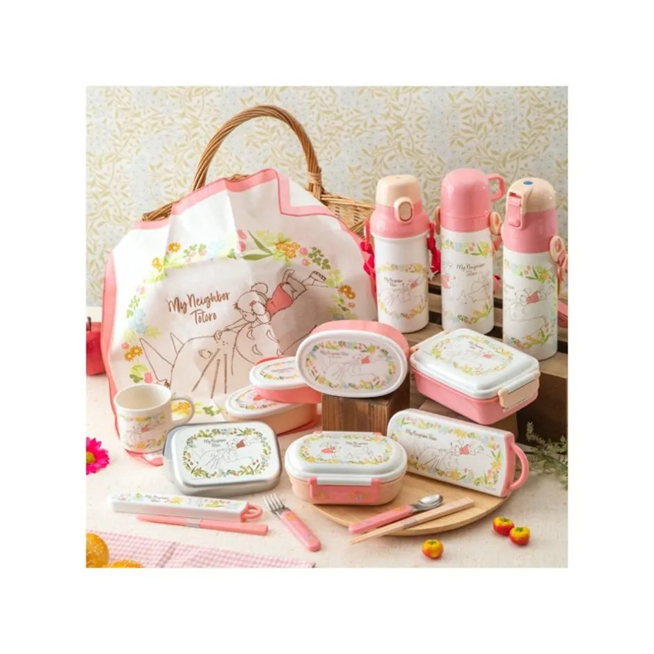 Maison Ghibli Kitchenware-Lunch Box 2 Locks Mei & Totoro - My Neighbor Totoro