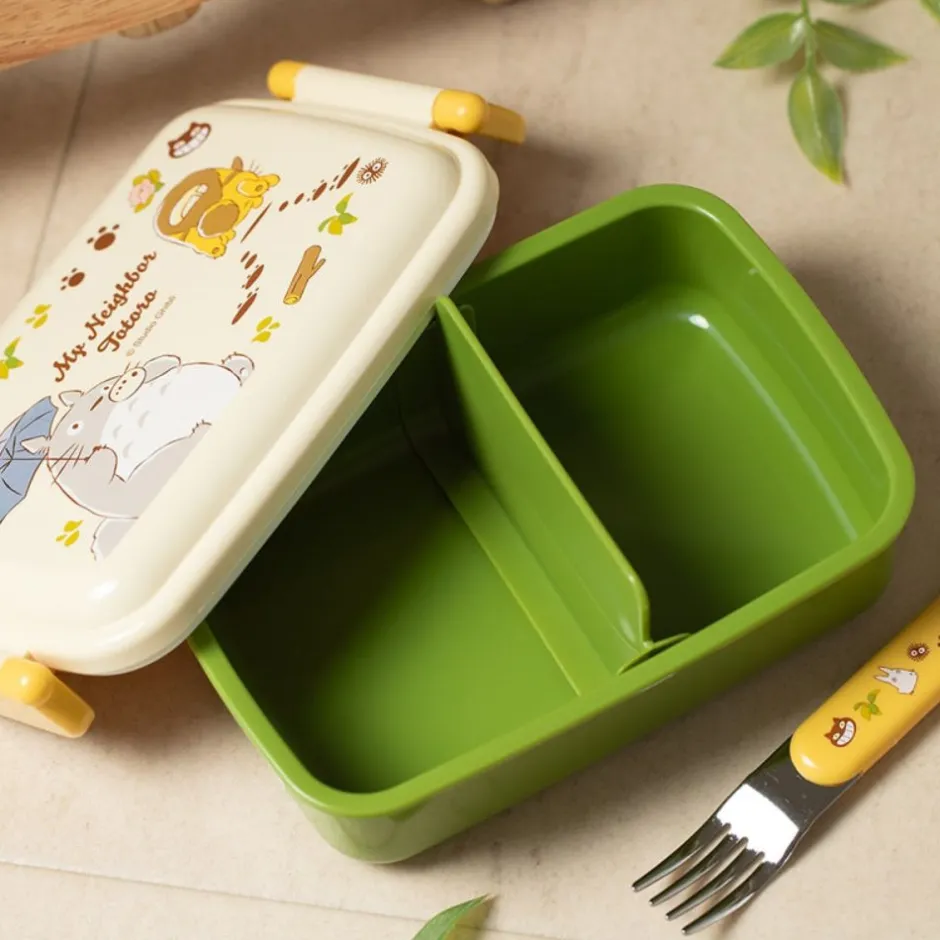 Maison Ghibli Kitchenware-Lunch Box 2 Locks Totoro & Catbus - My Neighbor Totoro