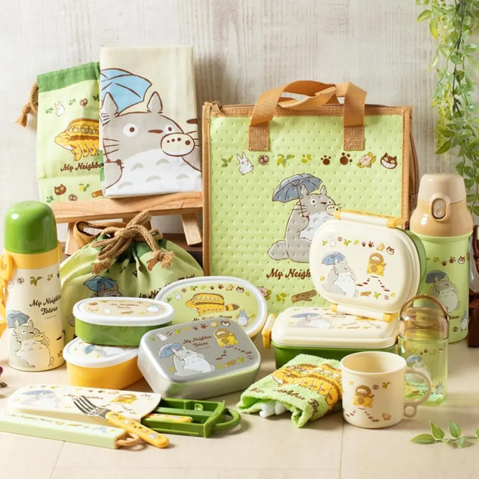 Maison Ghibli Kitchenware-Lunch Box 2 Locks Totoro & Catbus - My Neighbor Totoro