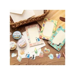 Maison Ghibli Small Equipment-Masking Tape Break Time Vegetables - My Neighbor Totoro